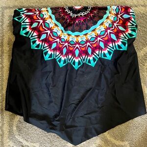 3/$12 Mossimo Aztec Print Tankini Top